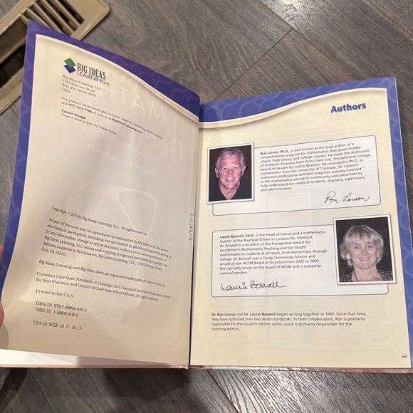 Big Ideas Math Geometry Textbook 2:11 - Picture 4 of 5